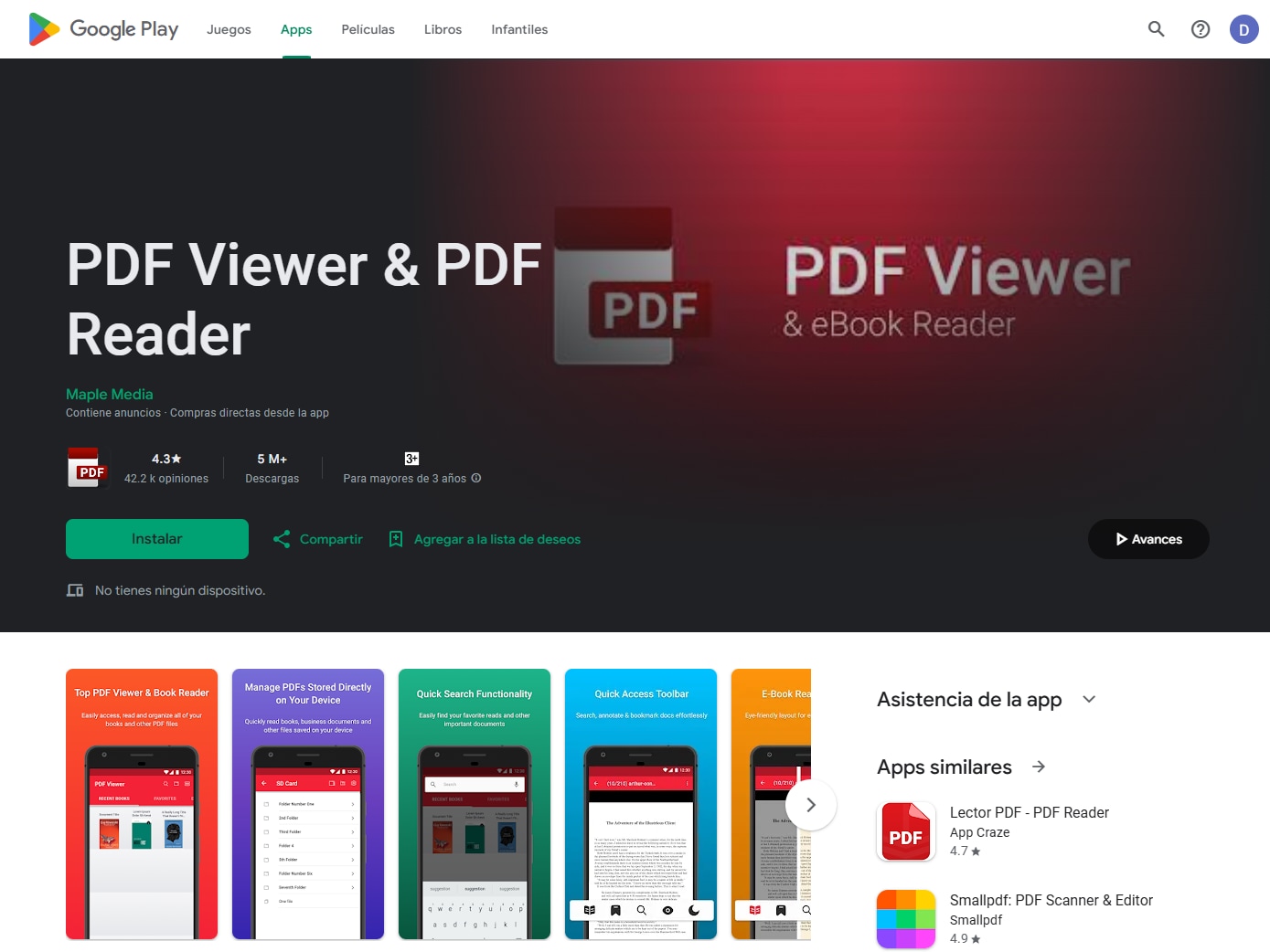 editores de PDF para Android gratuitos
