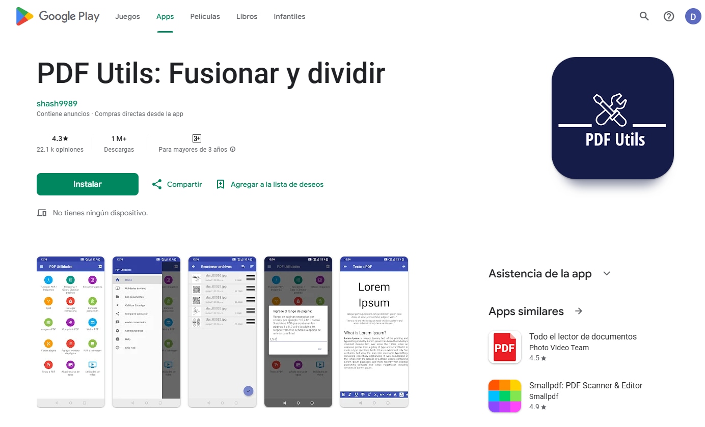 editores de PDF para Android gratuitos