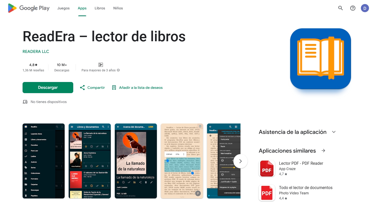 lector EPUB