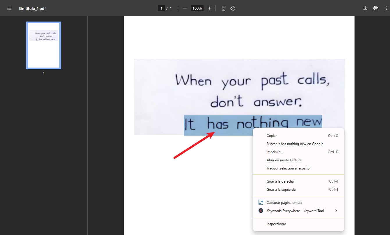 convertir escritura a mano en texto gratis usando Google Chrome