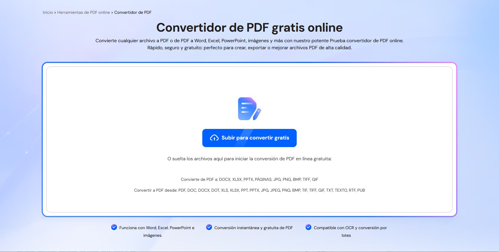 tiff a pdf en línea