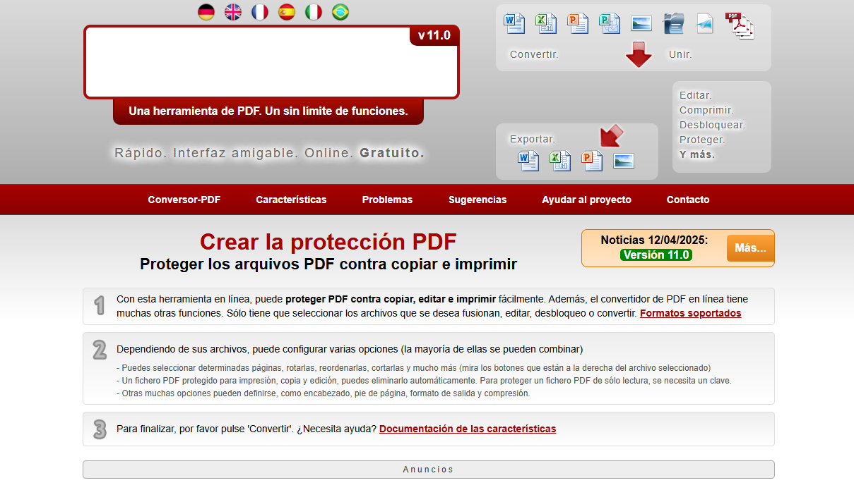 proteger PDF con PDFelement