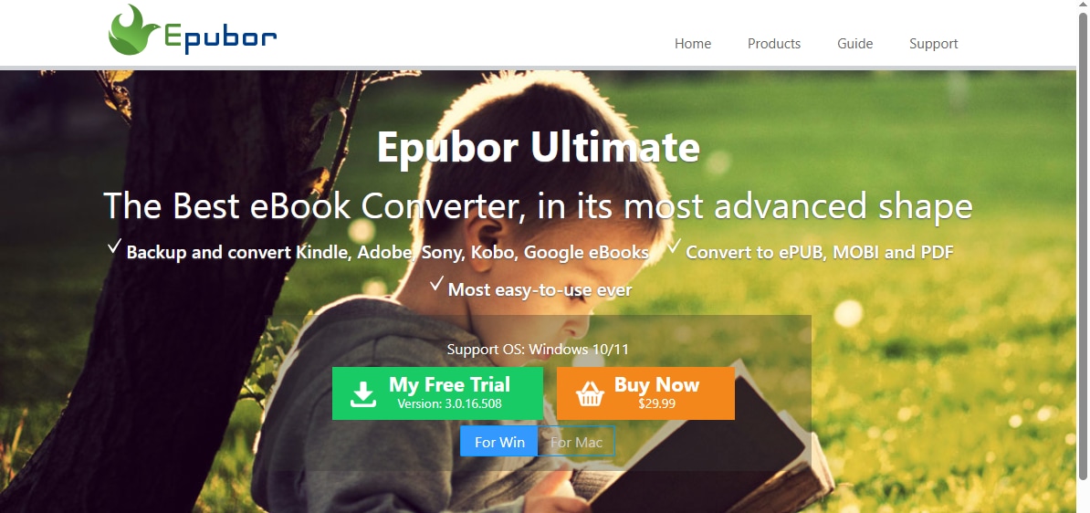 Cómo convertir libros MOBI a PDF con Epubor Ultimate (con soporte DRM)