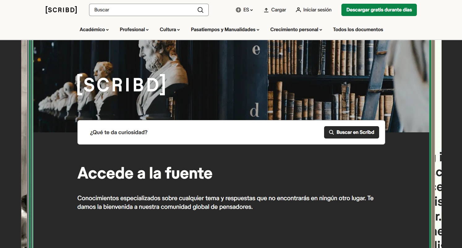 Alternativa a Studocu - Scribd