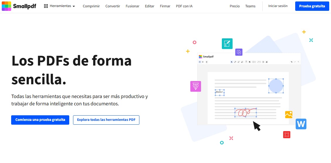 Conversión de PDF a HWP de Hancom Docs