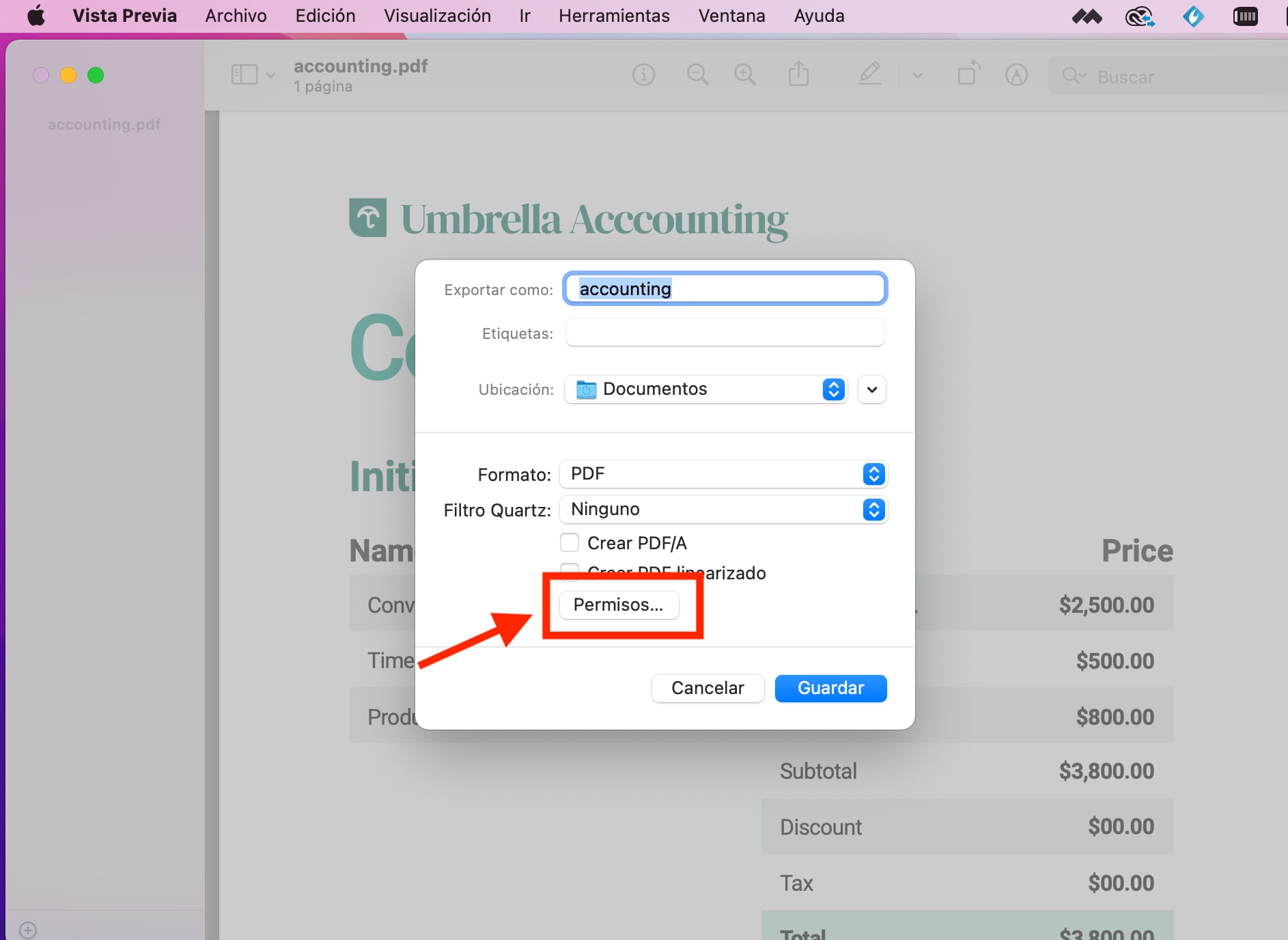 Cómo proteger un PDF gratis en Mac