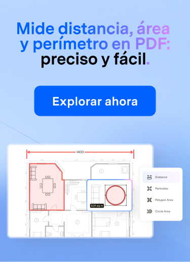 Medir plano de planta en PDF