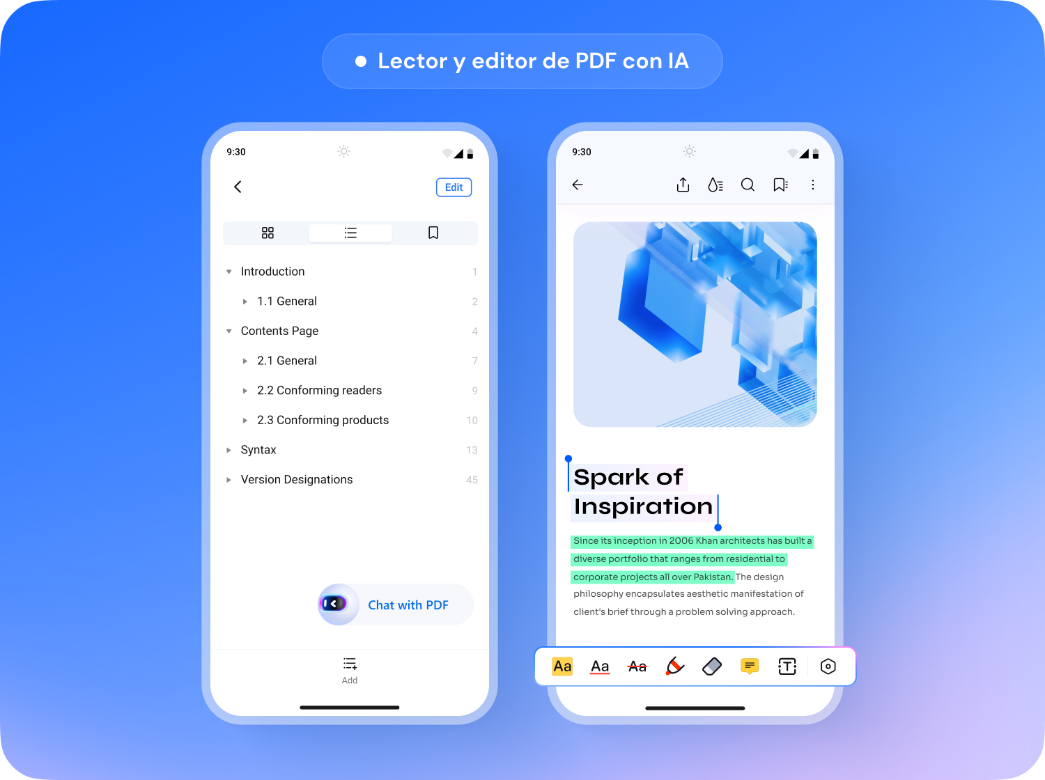 Lector de PDF para Android con inteligencia artificial