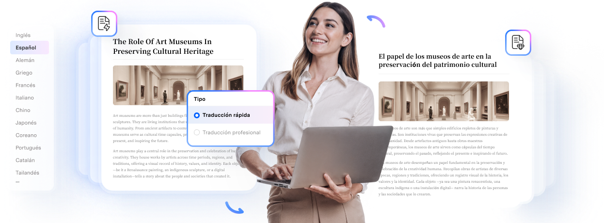 traductor de pdf con ia