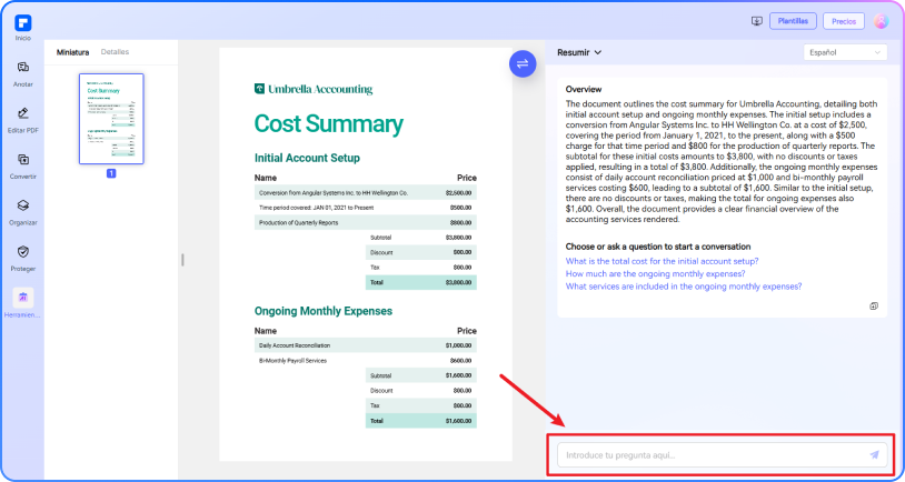 Leer PDF con IA paso 3