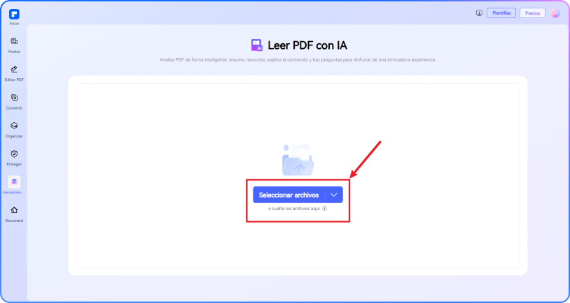 Reescritor PDF con IA paso 1