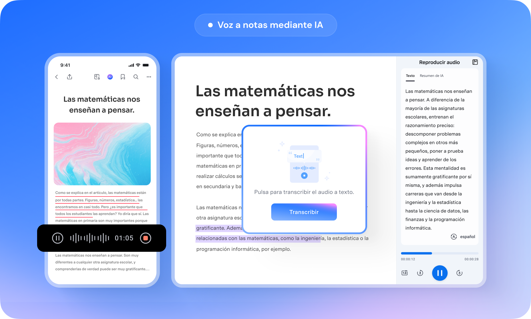 ios detector de contenido de IA