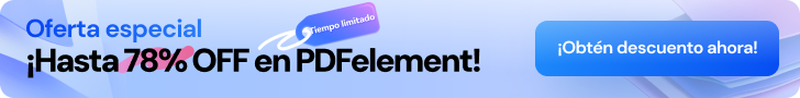 PDFelement promoción