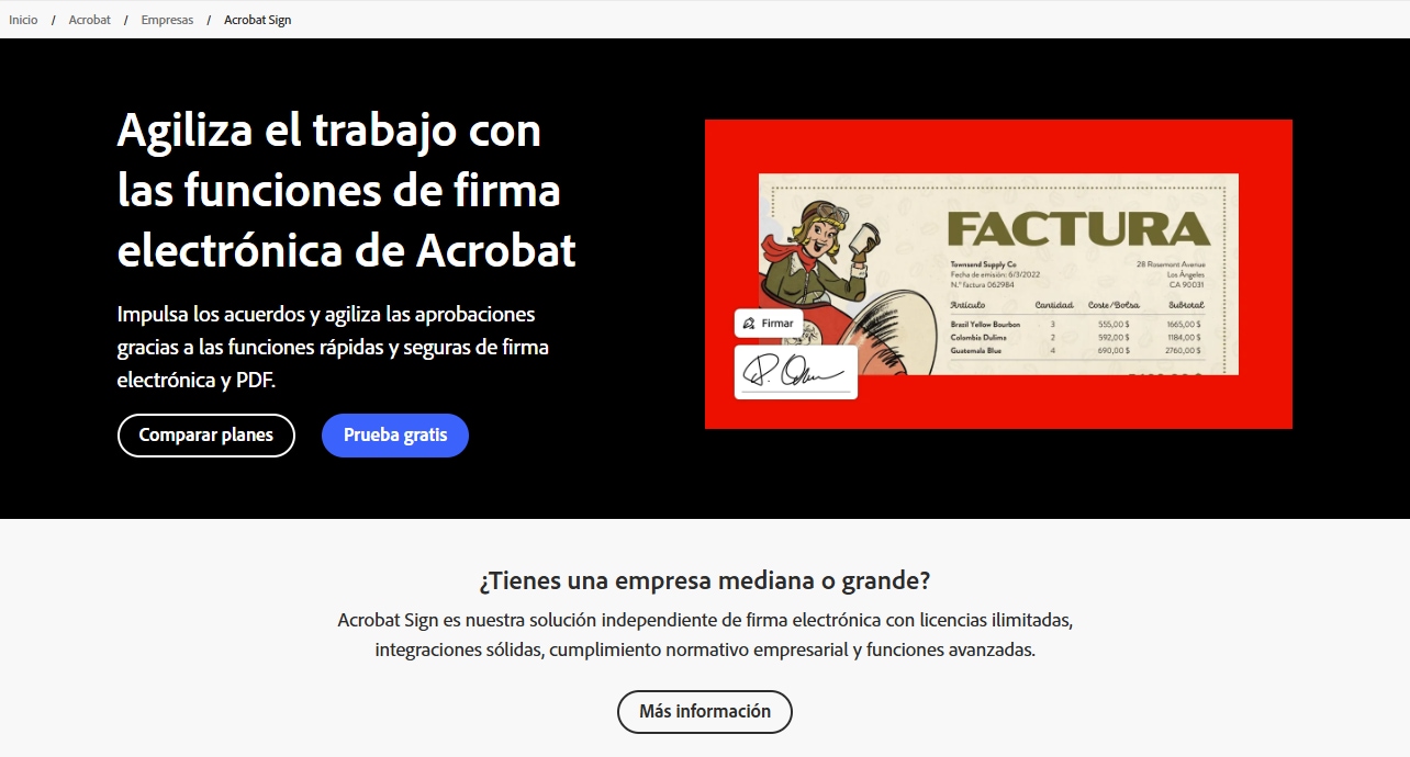 Adobe Acrobat Sign: la alternativa más sólida para cumplimiento empresarial