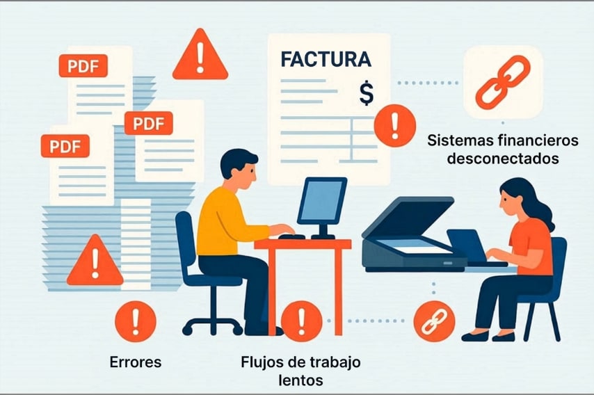 errores comunes al usar software de digitalización de facturas
