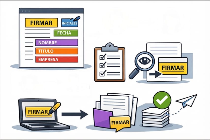 preparar un PDF antes de enviarlo a firma