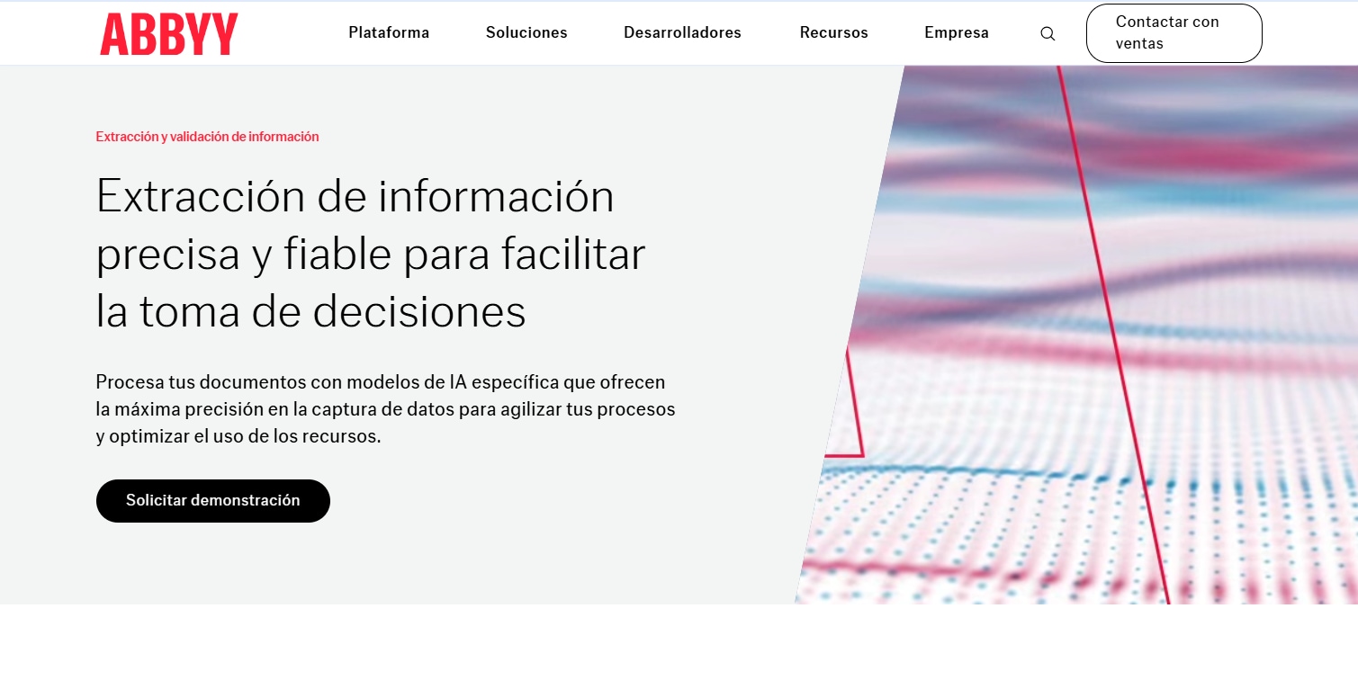 ABBYY: OCR, captura de datos y exportación XML para proyectos avanzados
