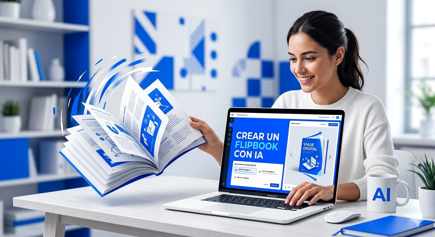 Cómo crear un flipbook con IA: guía paso a paso y mejores herramientas