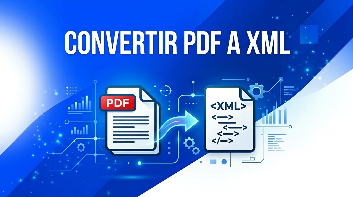 ¿Cómo convertr PDF a XML: Guía completa y los mejores convertdores