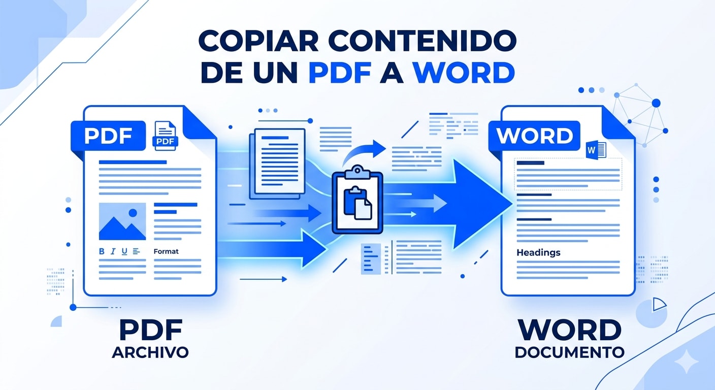 copiar contenido de un PDF a Word