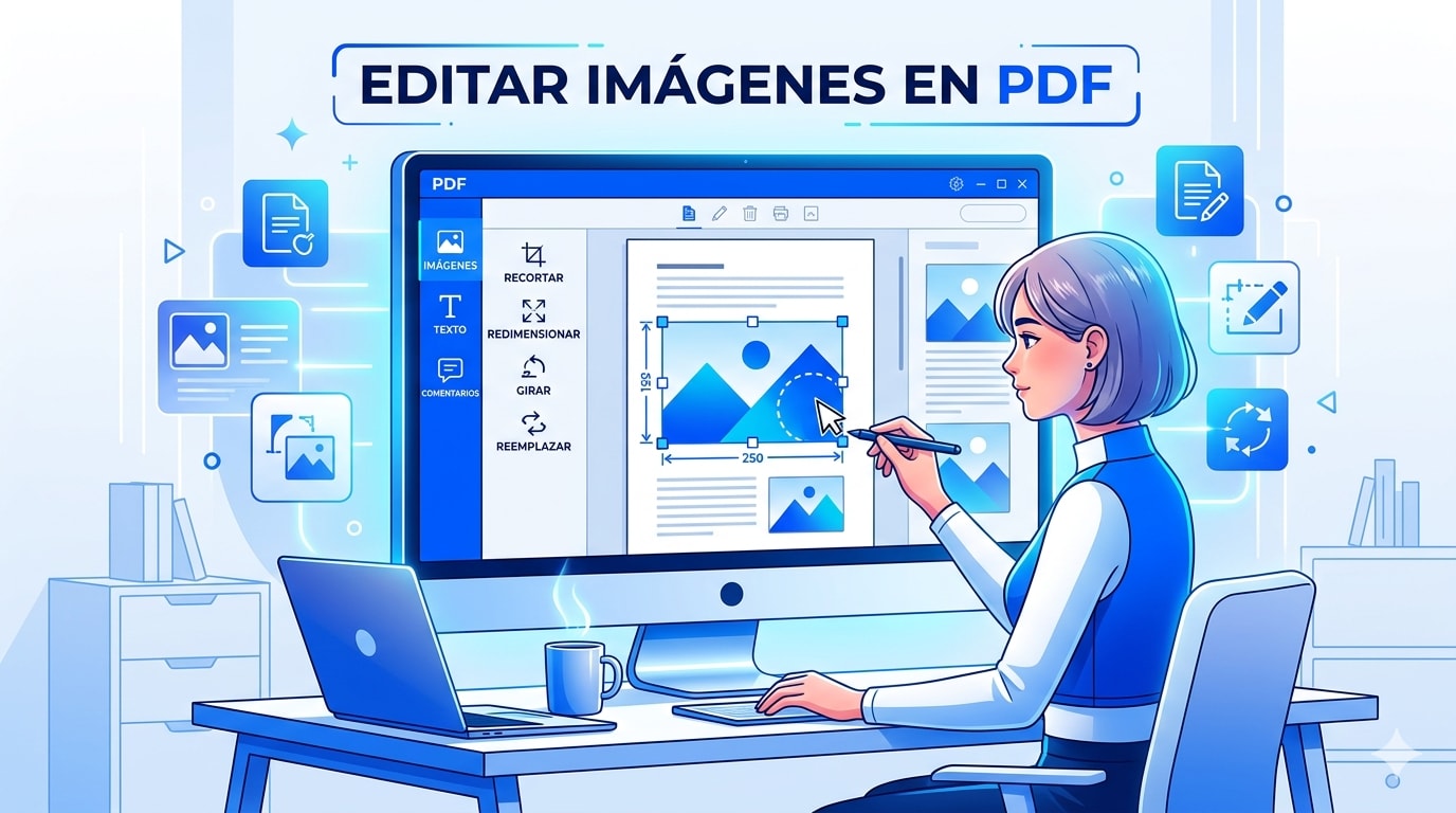 Cómo editar imágenes en PDF paso a paso