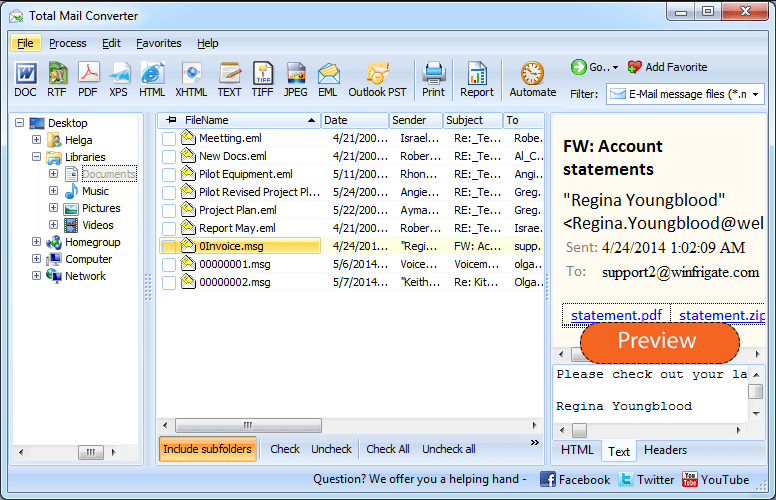 CoolUtils Total Mail Converter