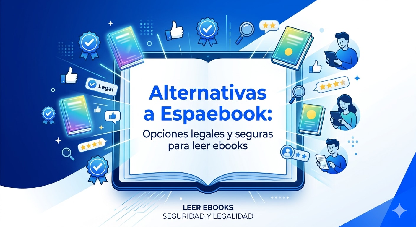 Alternativas a Espaebook: opciones legales y seguras para leer ebooks