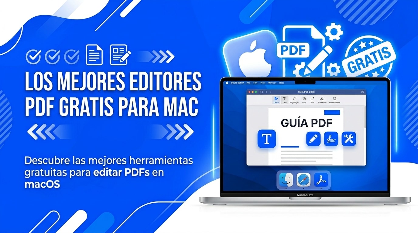 Los mejores editores PDF gratis para Mac en 2026