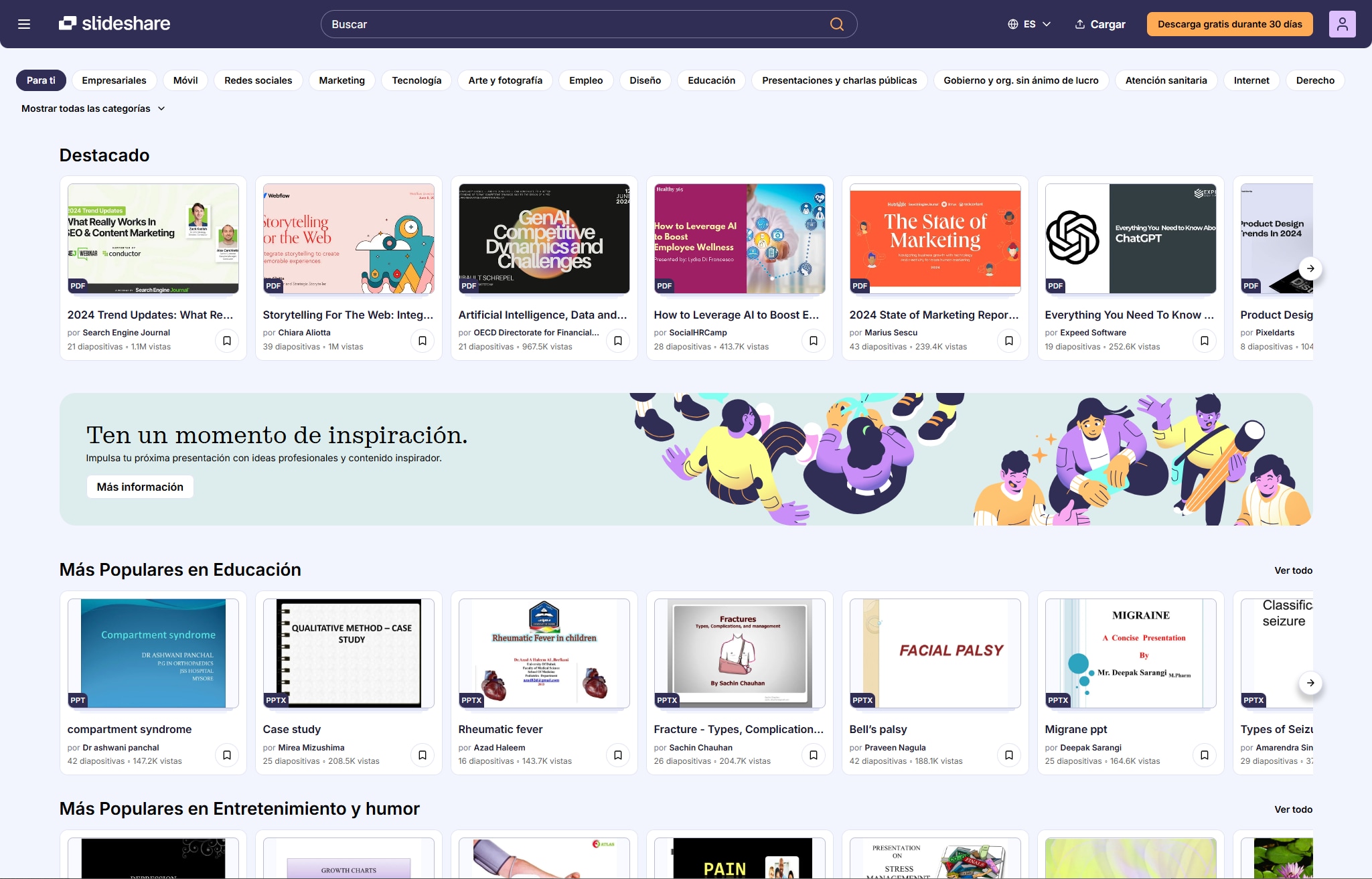 Abre la presentación en SlideShare