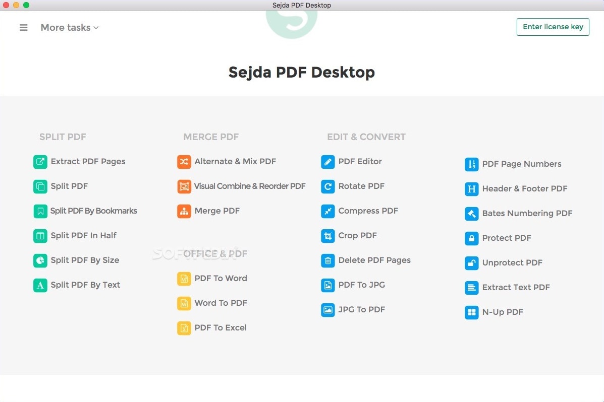 Sejda — Mejor editor PDF online sin instalar nada