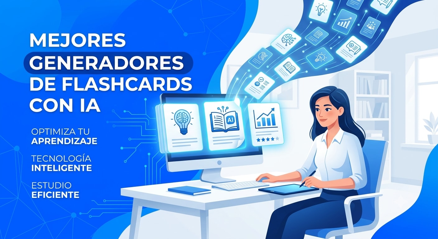 Generador de flashcards con IA: crea tarjetas de estudio desde PDF y apuntes
