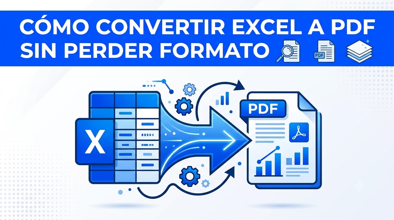 Cómo convertir Excel a PDF sin perder formato