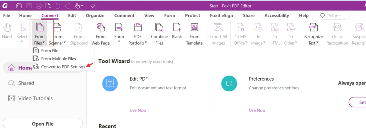 Foxit PDF Editor para convertir y editar PDF