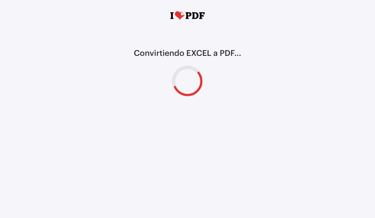 Se puede convertir Excel a PDF con iLovePDF