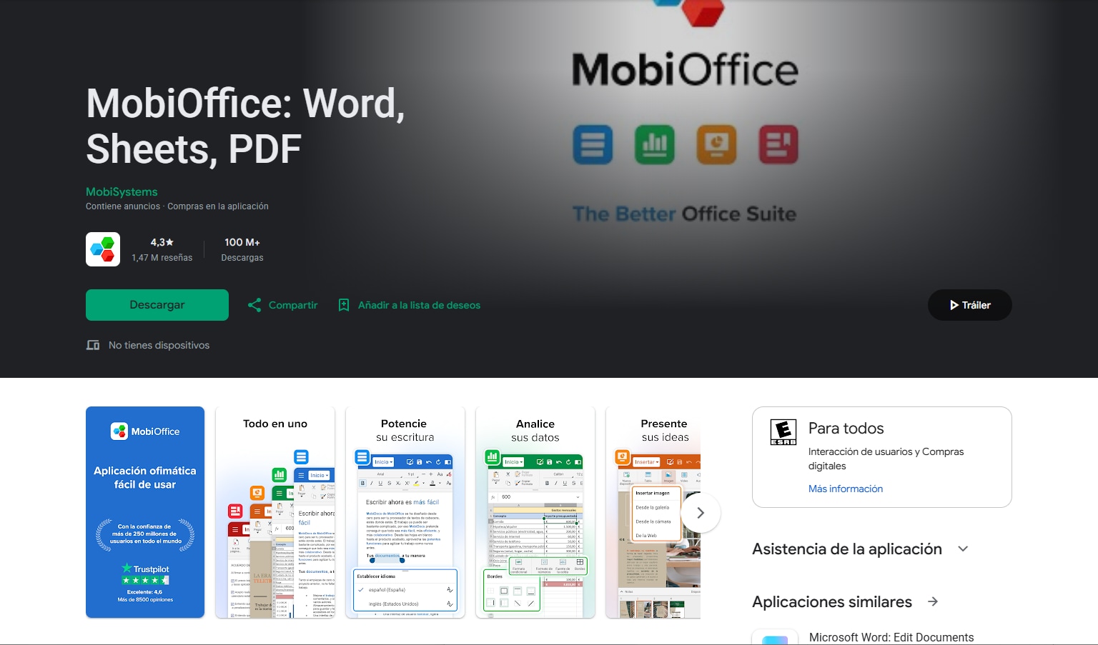 MobiOffice u OfficeSuite
