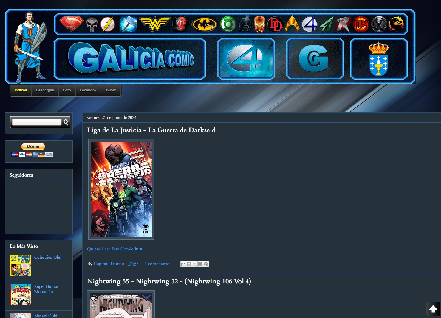 Blog Galicia Comic con cómics independientes españoles