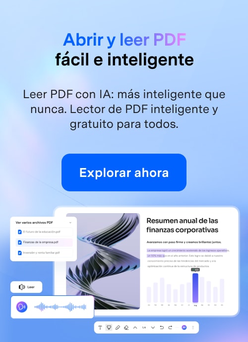 Abrir y leer PDF fácilmente