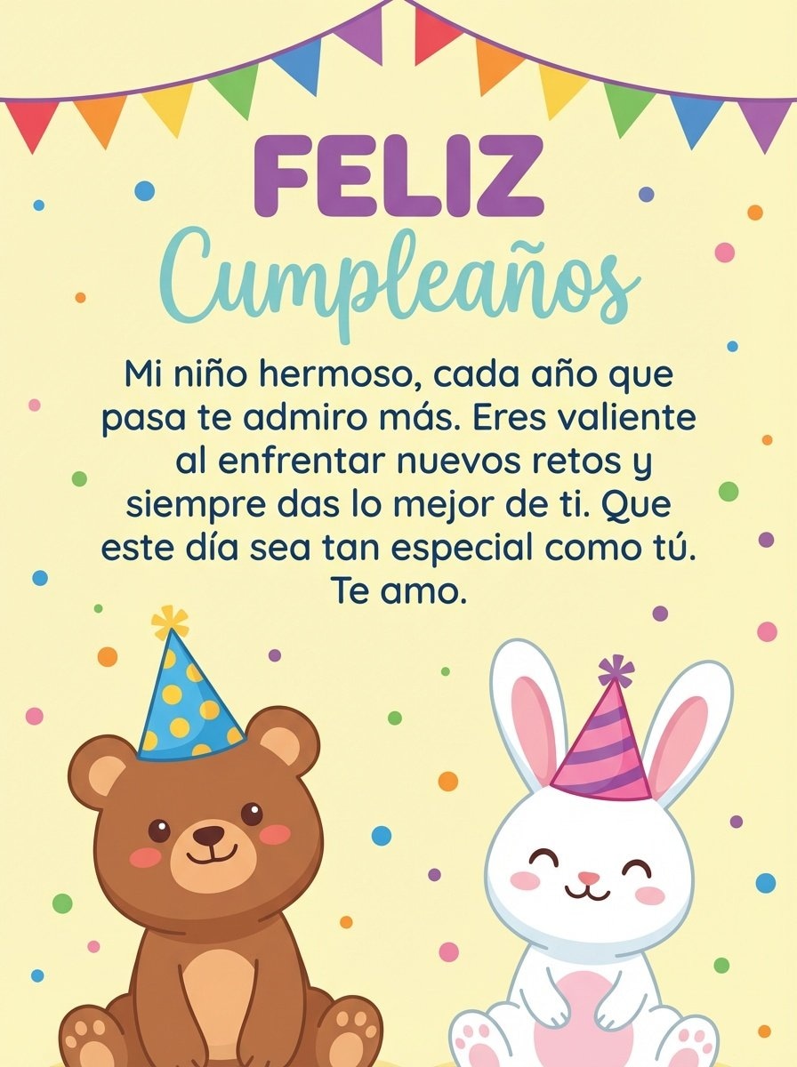 Tarjeta Grande De Cumpleaños Para Hija (o Nuera) – Verso Sentimental – 24x16 Cm Con Sobre