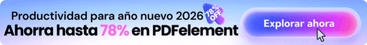PDFelement promoción