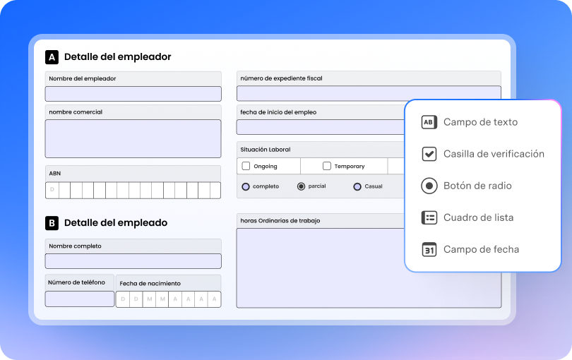 PDF rellenbale