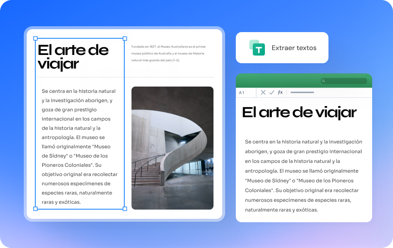 Extractor de PDF