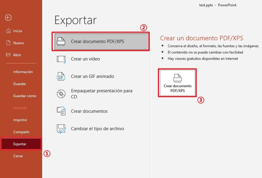 crear documento pdf