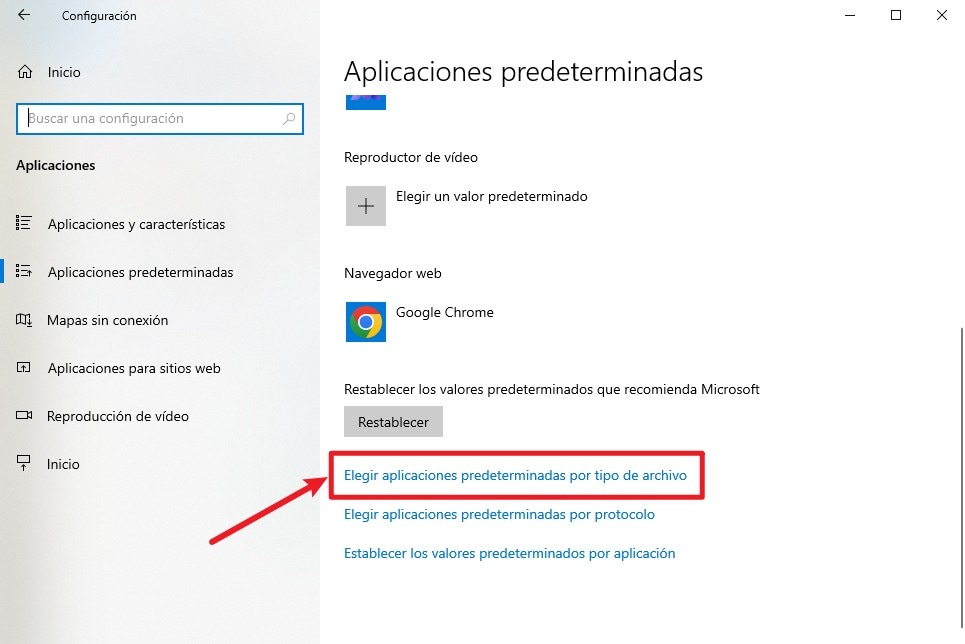 cambiar la aplicación de archivos PDF predeterminado en Windows 10/11