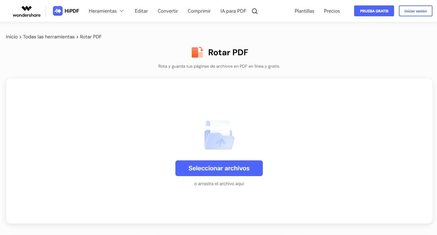 rotador de pdf en linea