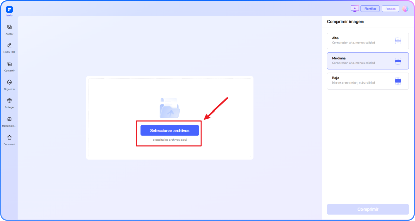 comprimir imagen paso 1
