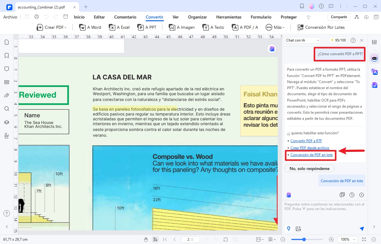 Crear PPT con PDF en PDFelement