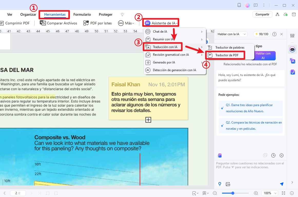 PDFelement ai tools