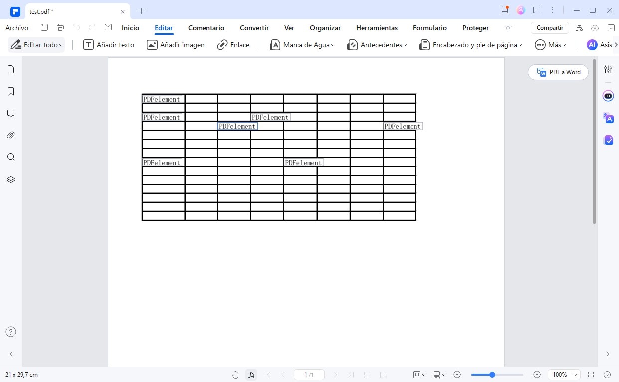 pdfelement xlsx a pdf