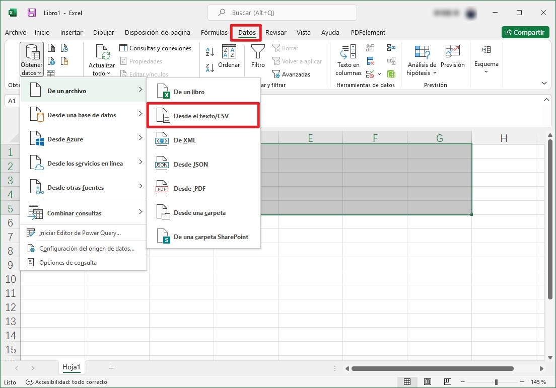 tabla de word para sobresalir mediante importacion de datos