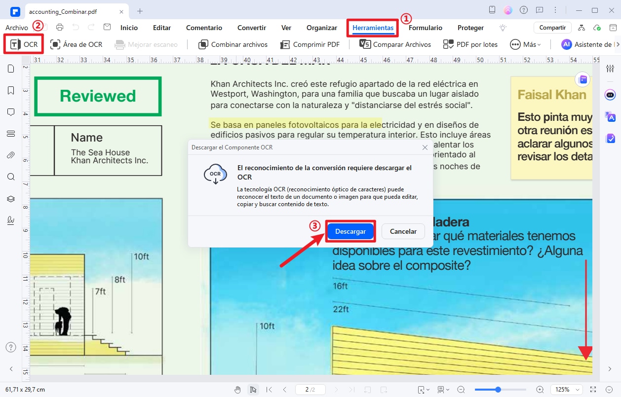 OCR PDF en PDFelement
